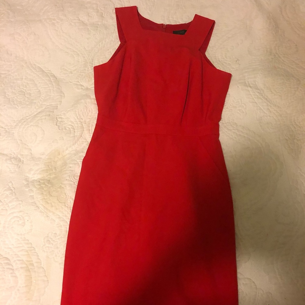 Red JCrew Dress